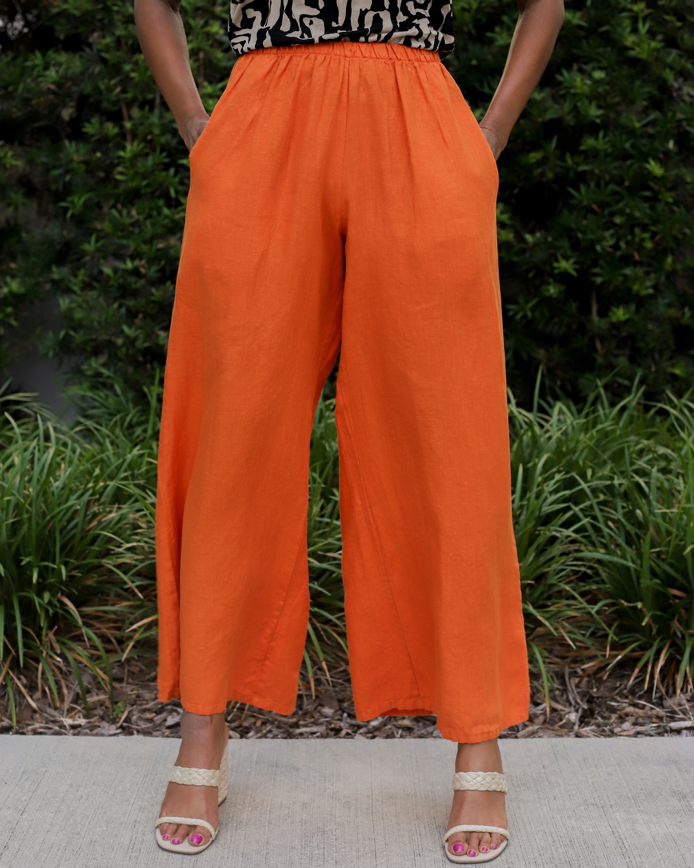 Osca Linen Pants | by Bryn Walker