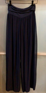 Silk Wide Leg Pants