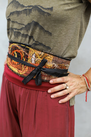 Colorful Artisan Wrap Belts | Hand Made by Paulina Plizga