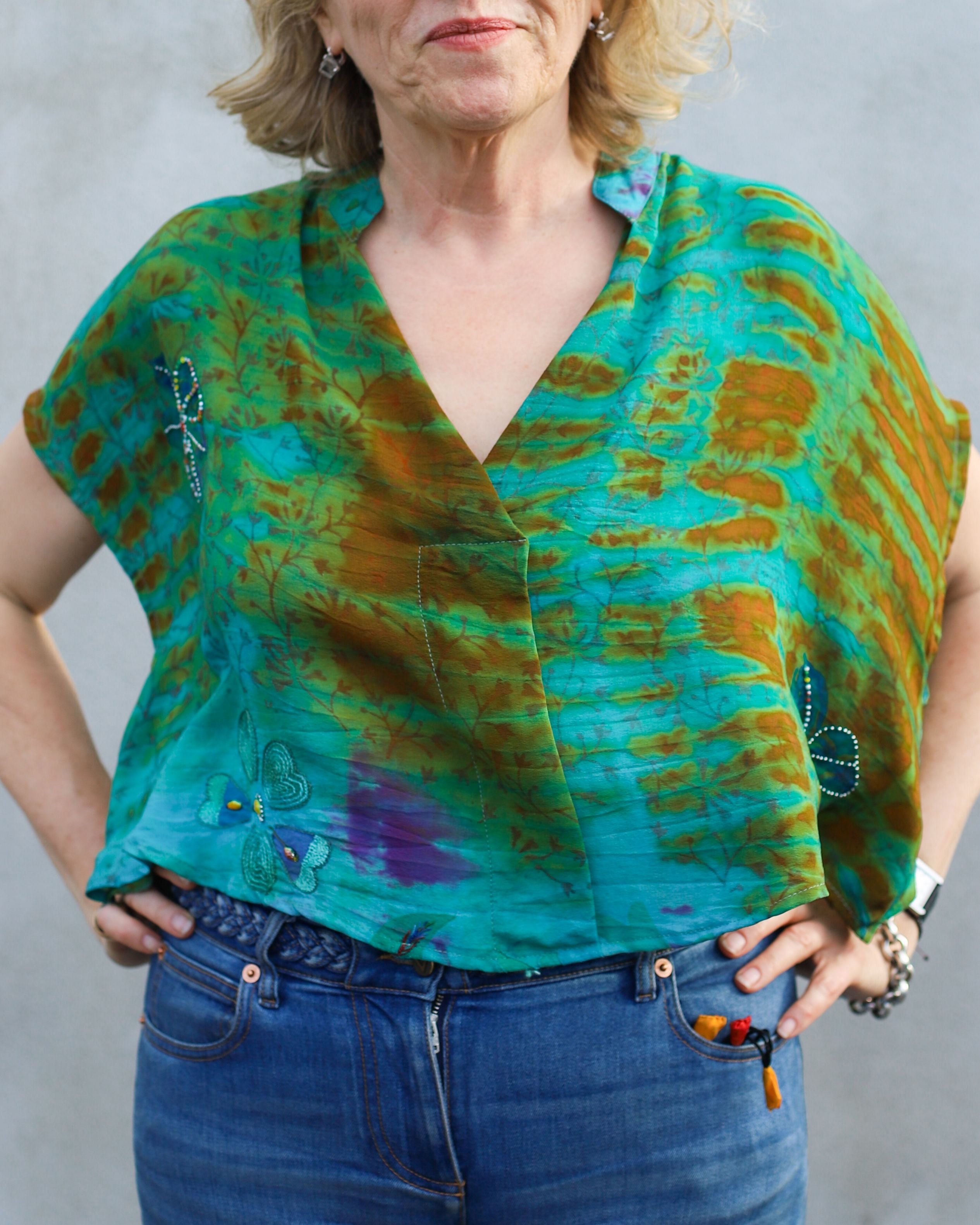 Indra Silk Tops | by Indie Ella