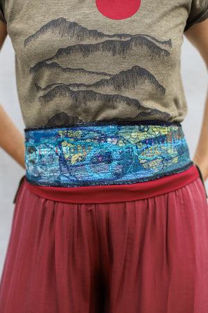 Colorful Artisan Wrap Belts | Hand Made by Paulina Plizga