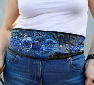 Colorful Artisan Wrap Belts | Hand Made by Paulina Plizga