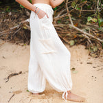 Cotton Cargo Pants | by Lotus & Luna