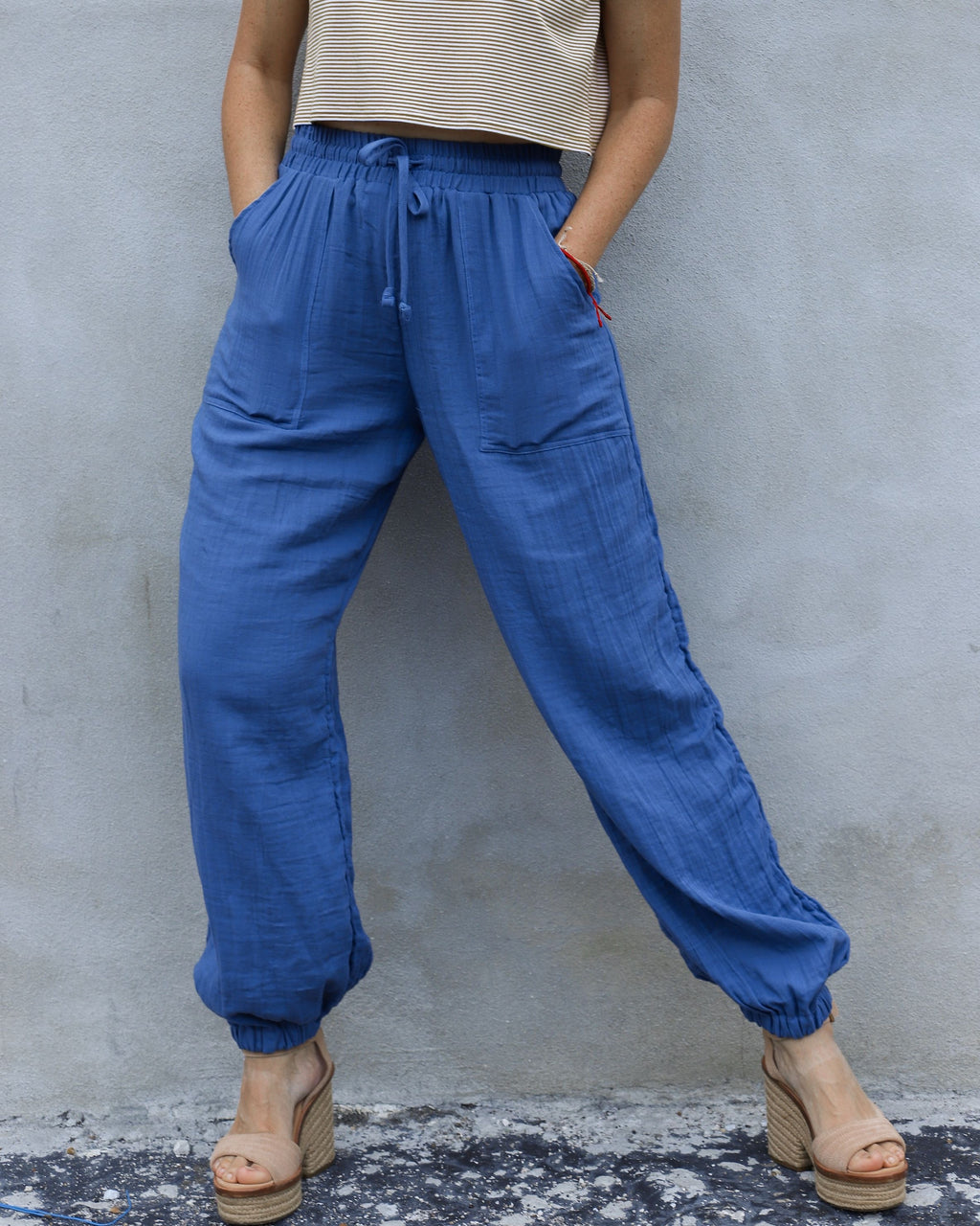 Cotton Castaway Pants | Lotus & Luna