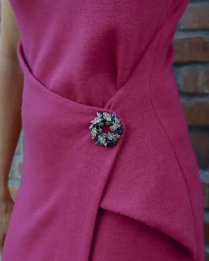 Dress with Brooch | by Giovanna Nicolai