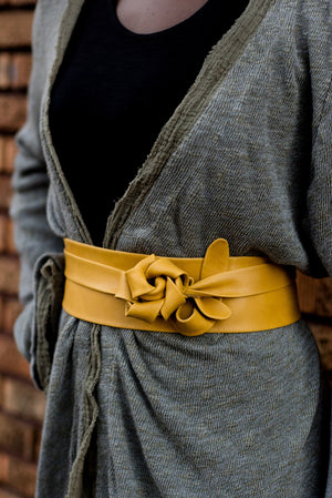 Leather Wrap Belt | Cozette\'s Boutique