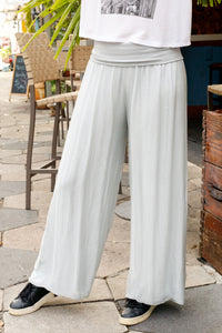 Silk Wide Leg Pants | by Karamel