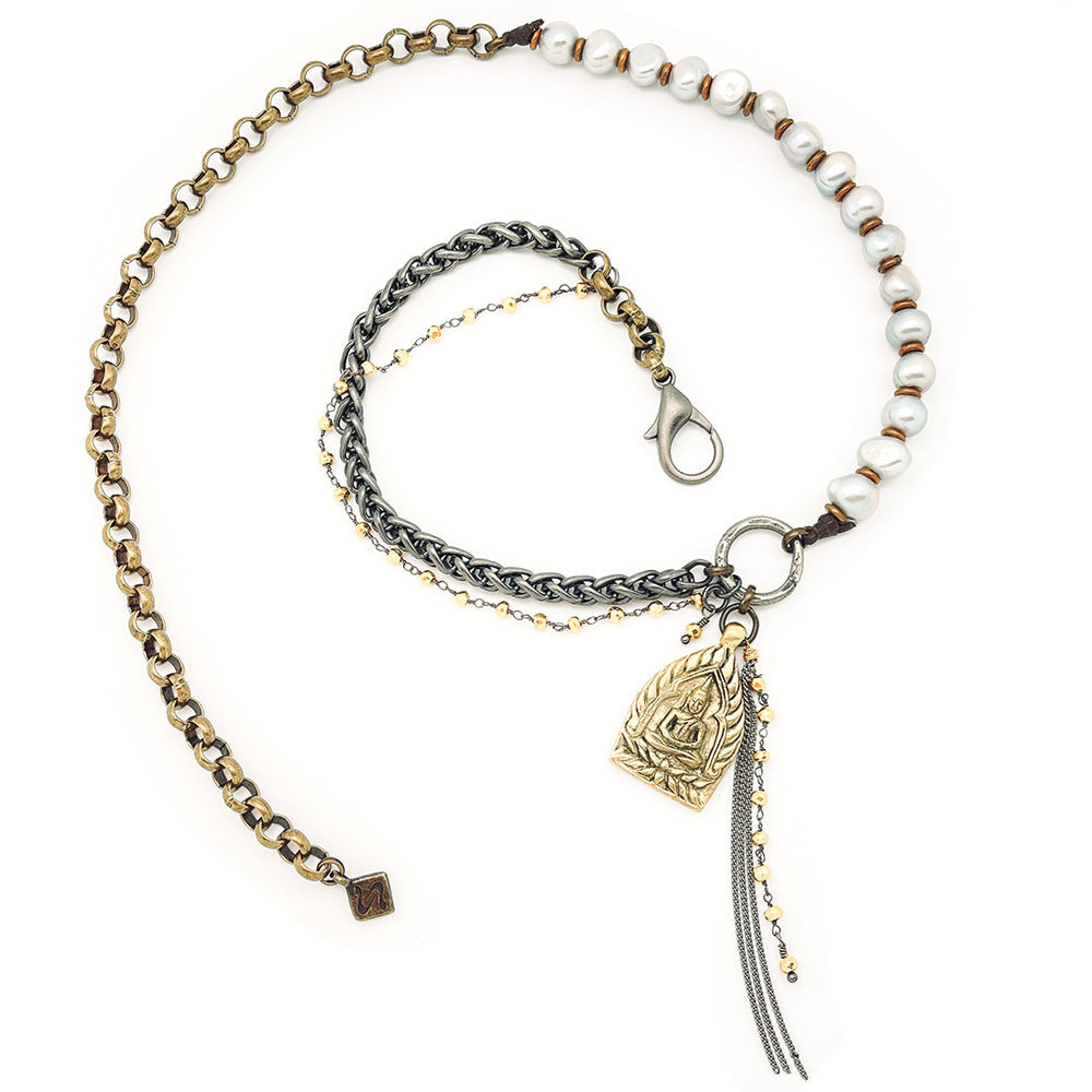Rosary beads with buddha