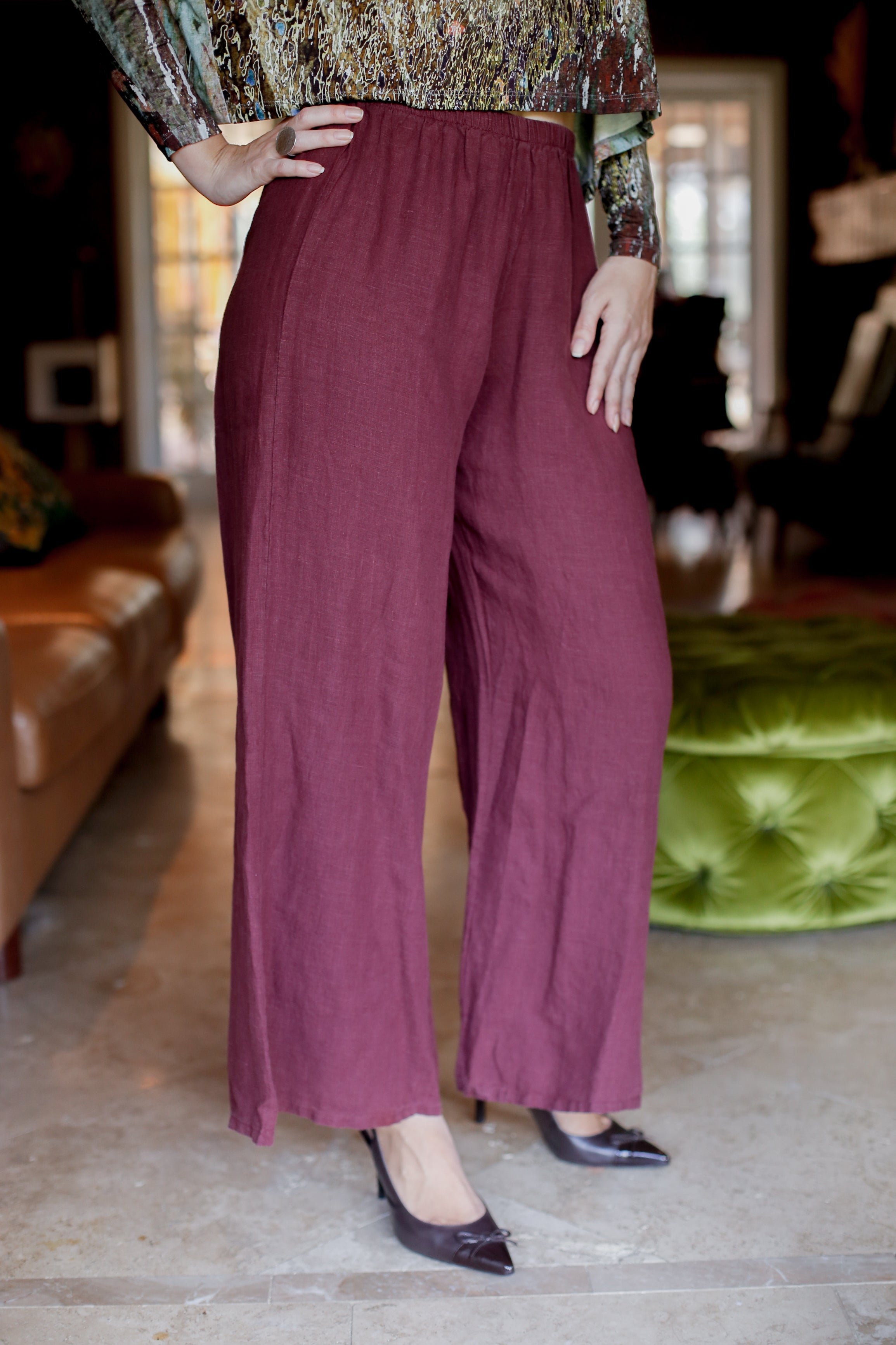 Osca Linen Pants | by Bryn Walker