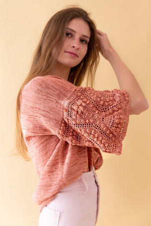 Superfine Pima Cotton Lightweight Sweater | designed by Stella Pardo Paris, France